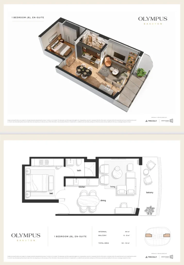 Olympus Sandton: A Game-Changing Development in Africa’s Financial Hub 4 Olympus Sandton floor plans2