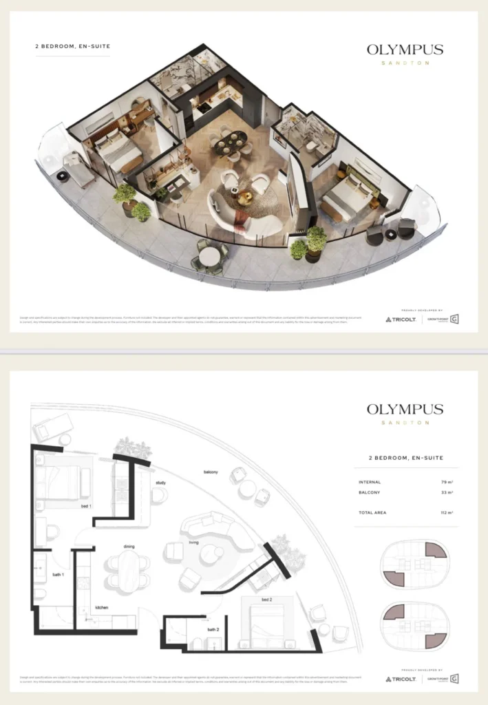 Olympus Sandton: A Game-Changing Development in Africa’s Financial Hub 5 Olympus floors plans3